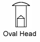 Oval Head