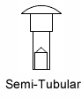semi-tubular